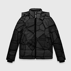 Зимняя куртка для мальчика Черные стальные плиты