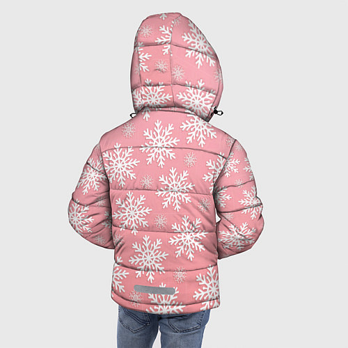 Зимняя куртка для мальчика Снегопад / 3D-Черный – фото 4