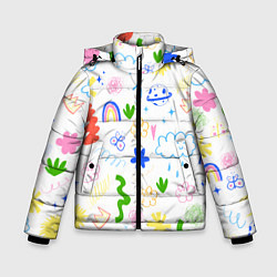 Зимняя куртка для мальчика Детские рисунки
