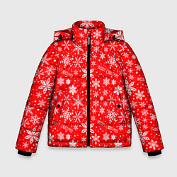 Куртка зимняя для мальчика Merry christmas new year, цвет: 3D-светло-серый