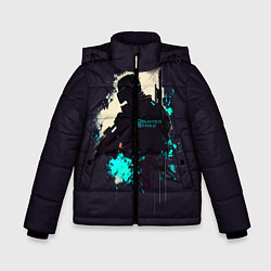 Куртка зимняя для мальчика CS GO Art, цвет: 3D-светло-серый