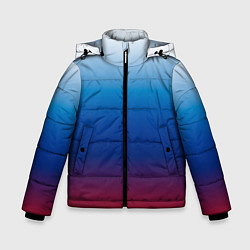 Зимняя куртка для мальчика Триколор Росии - градиент