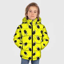 Куртка зимняя для мальчика Кротовуха, цвет: 3D-черный — фото 2