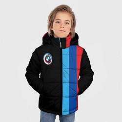 Куртка зимняя для мальчика BMW - м линии, цвет: 3D-светло-серый — фото 2