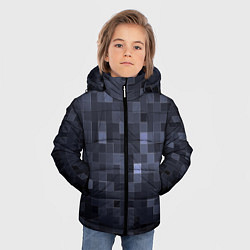 Куртка зимняя для мальчика Minecraft block time, цвет: 3D-светло-серый — фото 2