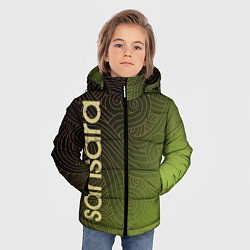 Куртка зимняя для мальчика Sansara, цвет: 3D-черный — фото 2