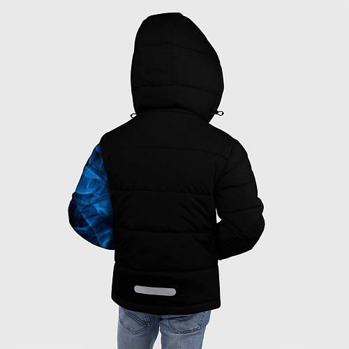 Зимняя куртка для мальчика Neon neiro / 3D-Черный – фото 4