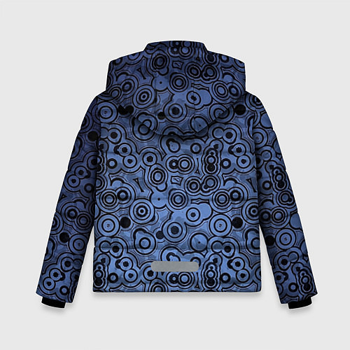 Зимняя куртка для мальчика Векторный камуфляж / 3D-Светло-серый – фото 2