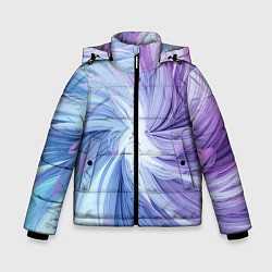 Куртка зимняя для мальчика Вихрь красок, цвет: 3D-светло-серый