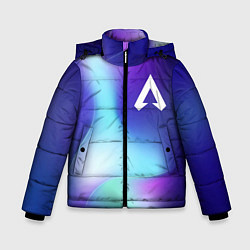 Куртка зимняя для мальчика Apex Legends northern cold, цвет: 3D-черный