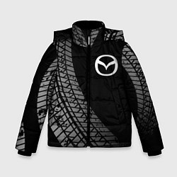 Зимняя куртка для мальчика Mazda tire tracks