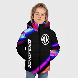 Куртка зимняя для мальчика Dongfeng speed lights, цвет: 3D-черный — фото 2