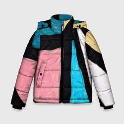 Зимняя куртка для мальчика Переливы красок