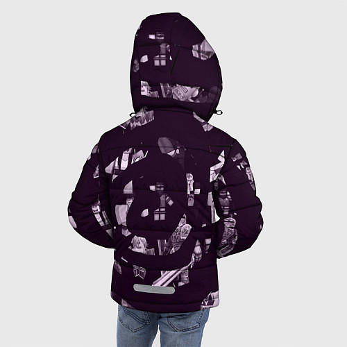 Зимняя куртка для мальчика Roblox персонажи / 3D-Черный – фото 4
