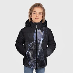 Куртка зимняя для мальчика Metal Gear Rising - В дыму, цвет: 3D-светло-серый — фото 2