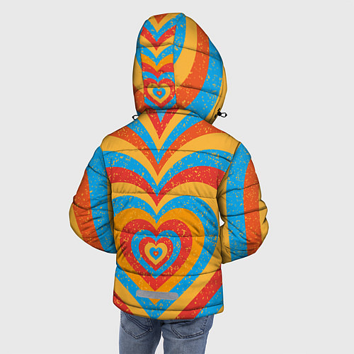 Зимняя куртка для мальчика Sunny heart / 3D-Красный – фото 4