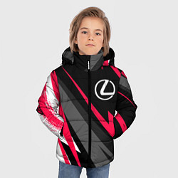Куртка зимняя для мальчика Lexus fast lines, цвет: 3D-черный — фото 2