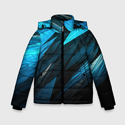 Зимняя куртка для мальчика Black blue style
