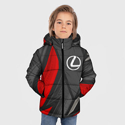 Куртка зимняя для мальчика Lexus sports racing, цвет: 3D-черный — фото 2