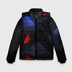 Куртка зимняя для мальчика Black green blue red, цвет: 3D-черный