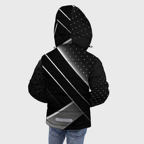 Зимняя куртка для мальчика Audi sign auto / 3D-Черный – фото 4