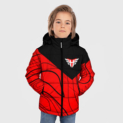 Куртка зимняя для мальчика Форма Heroic, цвет: 3D-светло-серый — фото 2