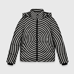 Зимняя куртка для мальчика Оптическая спираль