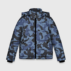 Куртка зимняя для мальчика Стиль камуфляж, цвет: 3D-светло-серый