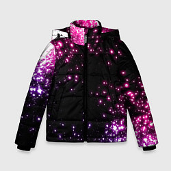 Зимняя куртка для мальчика Неоновые звезды - neon
