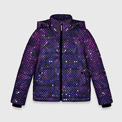 Куртка зимняя для мальчика Disco space, цвет: 3D-черный