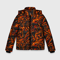 Зимняя куртка для мальчика Огненная лава