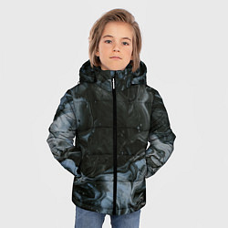 Куртка зимняя для мальчика Тьма и лёд, цвет: 3D-черный — фото 2