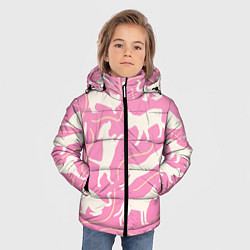 Куртка зимняя для мальчика Котики собачки, цвет: 3D-светло-серый — фото 2