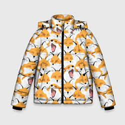 Зимняя куртка для мальчика Хитрые лисы