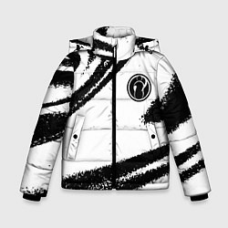 Куртка зимняя для мальчика Invictus Gaming форма, цвет: 3D-черный