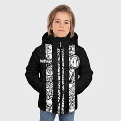 Куртка зимняя для мальчика Invictus Gaming black, цвет: 3D-красный — фото 2