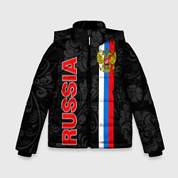 Зимняя куртка для мальчика Russia black style