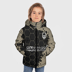 Куртка зимняя для мальчика Gaimin Gladiators форма, цвет: 3D-светло-серый — фото 2