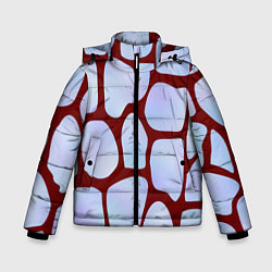 Зимняя куртка для мальчика Клеточная ткань