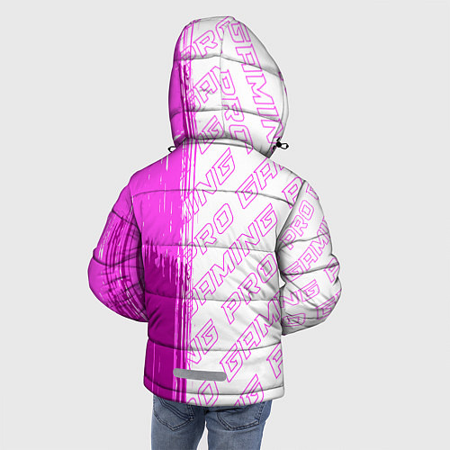 Зимняя куртка для мальчика Hitman pro gaming: по-вертикали / 3D-Черный – фото 4
