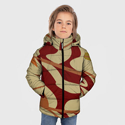 Куртка зимняя для мальчика Камуфляжные паттерн, цвет: 3D-черный — фото 2