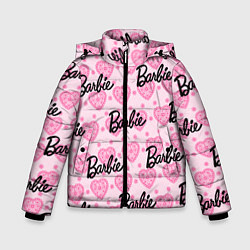 Зимняя куртка для мальчика Логотип Барби и розовое кружево
