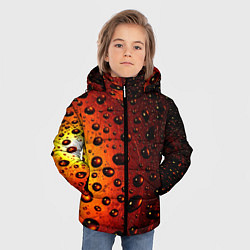 Куртка зимняя для мальчика Aqua, цвет: 3D-черный — фото 2