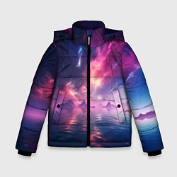 Зимняя куртка для мальчика Space and islands