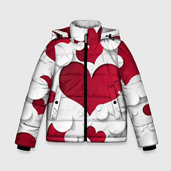 Куртка зимняя для мальчика С любовью для вас, цвет: 3D-черный
