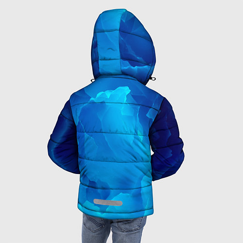 Зимняя куртка для мальчика Другой волшебный мир за ледяной стеной / 3D-Красный – фото 4