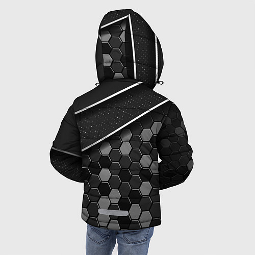 Зимняя куртка для мальчика Lexus - Строгий технологичный / 3D-Черный – фото 4