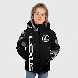 Куртка зимняя для мальчика Lexus - minimalism, цвет: 3D-красный — фото 2