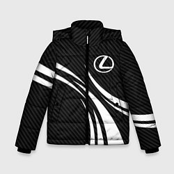 Куртка зимняя для мальчика Lexus - carbon line, цвет: 3D-светло-серый