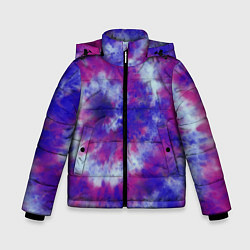 Зимняя куртка для мальчика Tie-Dye дизайн